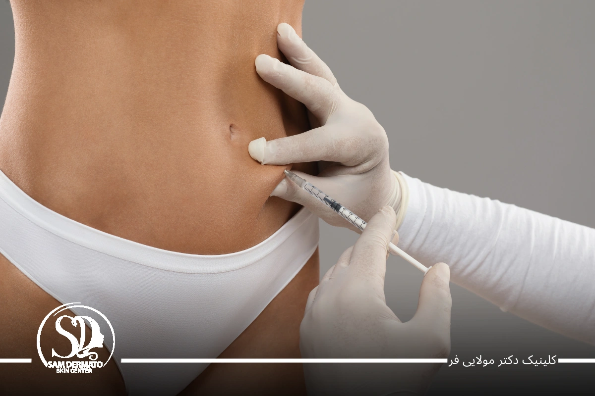 بهترین آمپول لاغری شکم