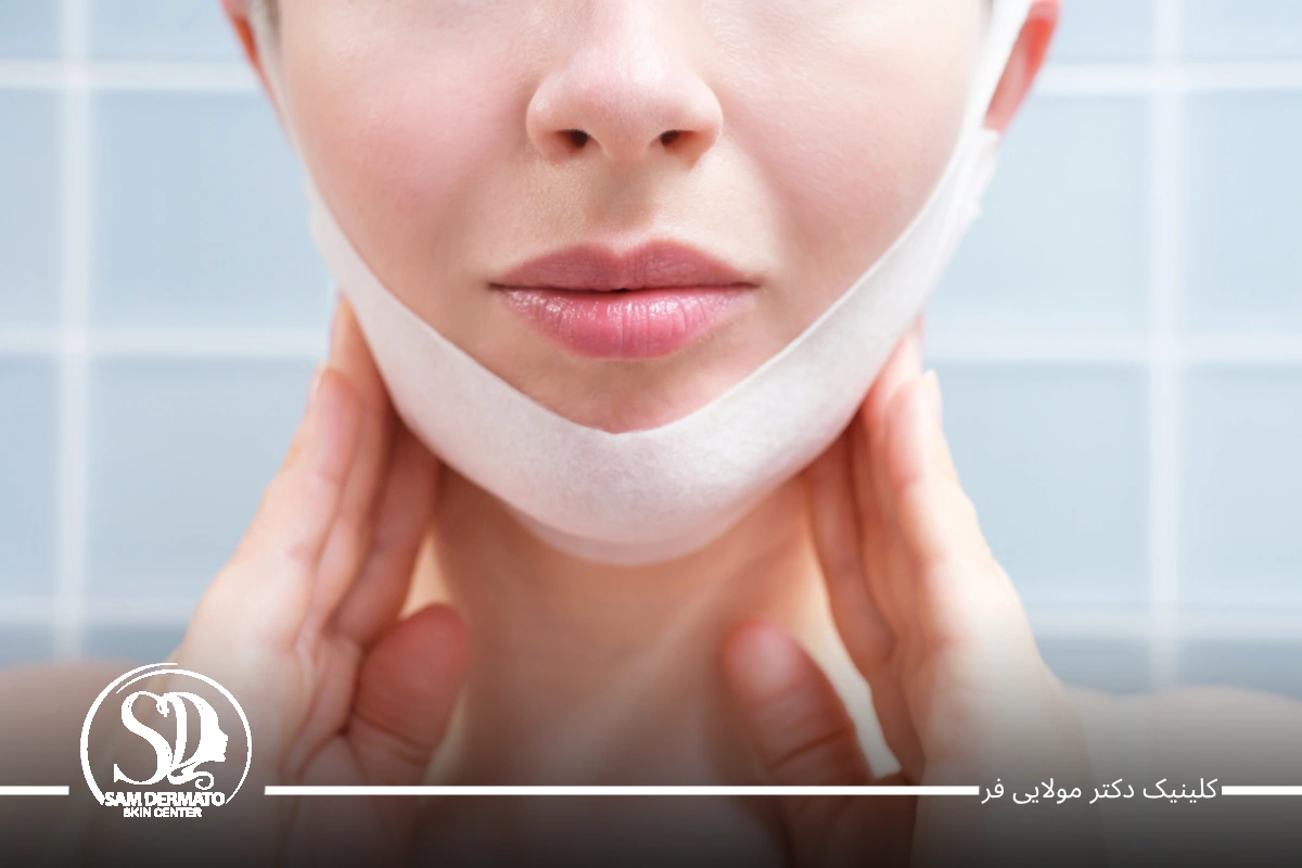 سریعترین راه رفع غبغب