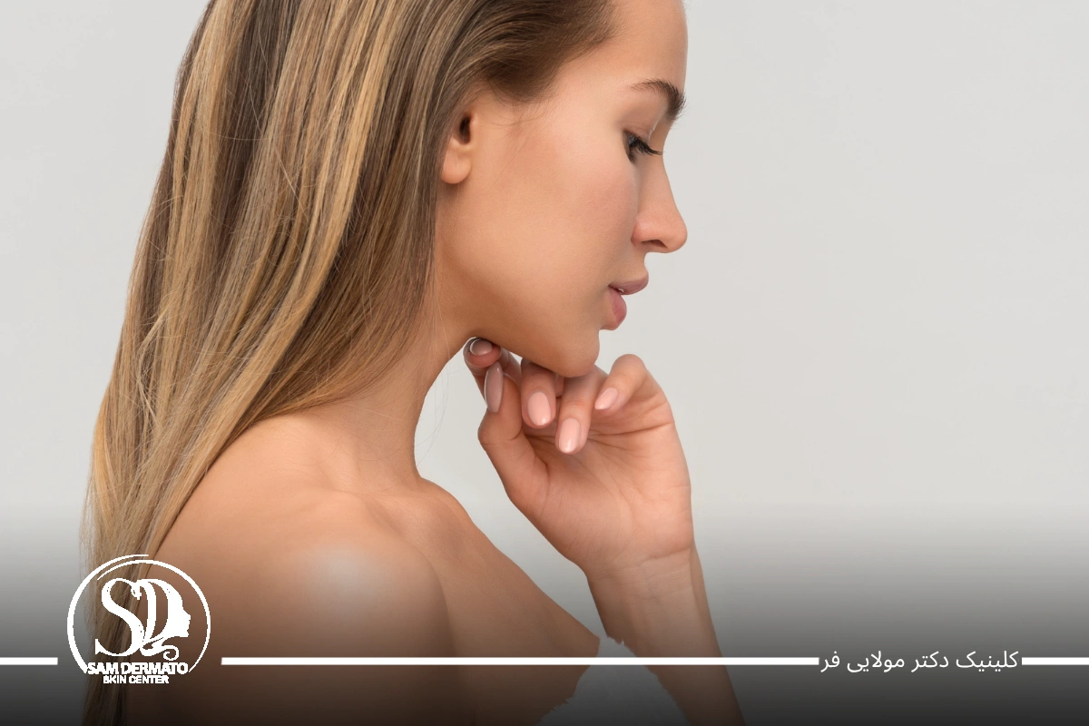 سریعترین راه رفع غبغب